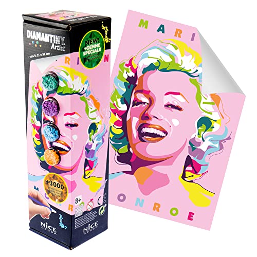 DIAMANTINY Artist - Small 21 x 30 cm - Crystal Art, Diamond Painting Kit, Marilyn DIAMANTINY Artist - Small 21 x 30 cm - Crystal Art, Diamond Painting Kit, Marilyn von DIAMANTINY