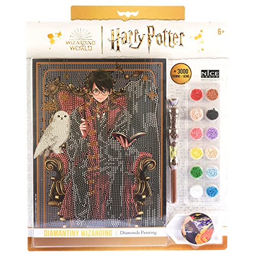 DIAMANTINY Fantastische Tiere - Wizarding Dinasty Harry Potter - Mosaik-Set, Aktivitäten Crystal Art, Diamond Painting, 1 Bild A4, mehrfarbig, 21 x 29,7 cm, 21006 DIAMANTINY Fantastische Tiere - Wizarding Dinasty Harry Potter - Mosaik-Set, Aktivitäten Crystal Art, Diamond Painting, 1 Bild A4, mehrfarbig, 21 x 29,7 cm, 21006 von DIAMANTINY