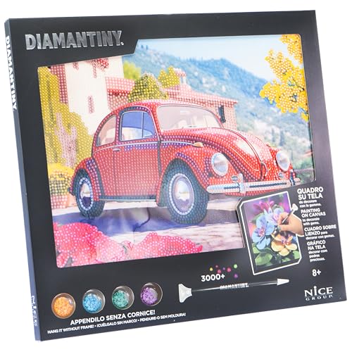 DIAMANTINY Level Up - Bild - Creative Art, Diamond Painting Kit, Mosaik, Käfer, Rot DIAMANTINY Level Up - Bild - Creative Art, Diamond Painting Kit, Mosaik, Käfer, Rot von DIAMANTINY