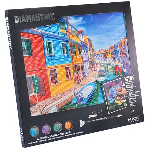 DIAMANTINY Level Up – Bild – Creative Art, Diamond Painting Kit, zum Erstellen von Burano-Mosaik DIAMANTINY Level Up – Bild – Creative Art, Diamond Painting Kit, zum Erstellen von Burano-Mosaik von DIAMANTINY