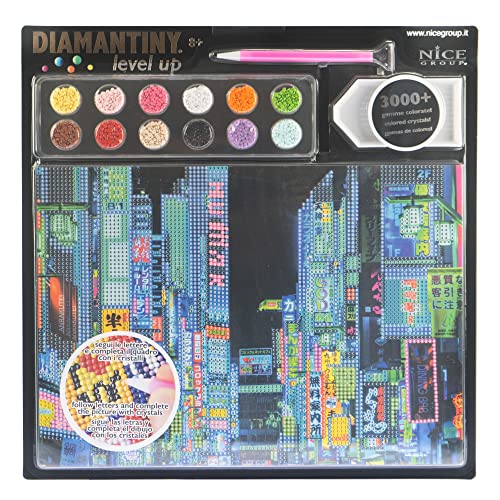 DIAMANTINY Level Up - City Aktivitäten Crystal Art, Diamond Painting Kit, Tokyo DIAMANTINY Level Up - City Aktivitäten Crystal Art, Diamond Painting Kit, Tokyo von DIAMANTINY