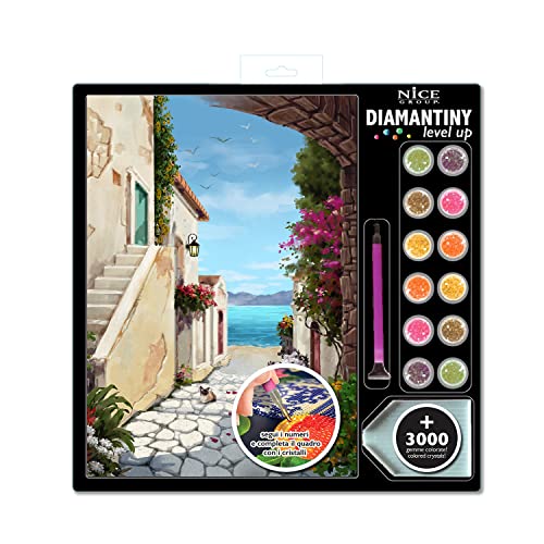 DIAMANTINY Level Up-Landscape Painting-Sortiment Diamond, A4, 96350 von DIAMANTINY