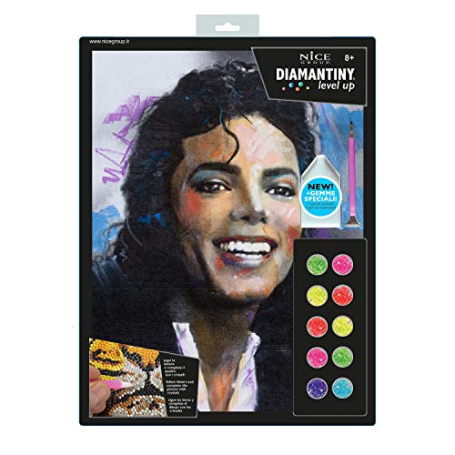DIAMANTINY Level Up-PLUS Celebrities-Aktivitäten Crystal Art, Diamond Painting Kit, Michael, A4, 96457 DIAMANTINY Level Up-PLUS Celebrities-Aktivitäten Crystal Art, Diamond Painting Kit, Michael, A4, 96457 von DIAMANTINY