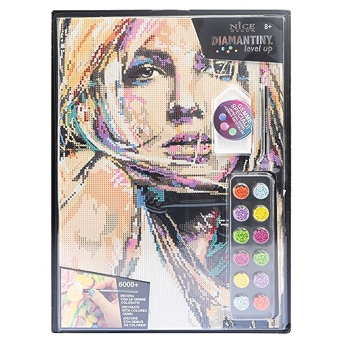 DIAMANTINY Level Up - PLUS Celebrities I - Aktivitäten Crystal Art Diamond Painting Kit Mosaik Britney von DIAMANTINY