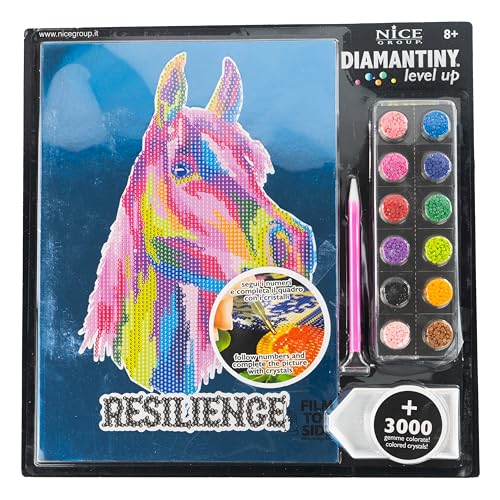 DIAMANTINY Level Up - Pop - Nice Group Creative Art, Diamond Painting Kit, Malerei Pferd von DIAMANTINY