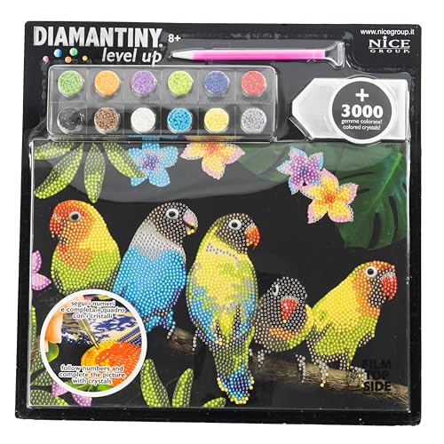 DIAMANTINY Level Up – Wild – Nice Group Creative Art Diamond Painting Kit – Vögel von DIAMANTINY
