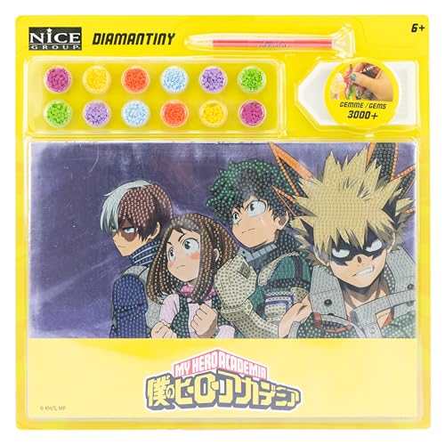 DIAMANTINY - My Hero Academy Season 3 - Kit für Mosaik, Crystal Art, Diamond Painting, 1 Bild A4, Gruppe 2 DIAMANTINY - My Hero Academy Season 3 - Kit für Mosaik, Crystal Art, Diamond Painting, 1 Bild A4, Gruppe 2 von DIAMANTINY