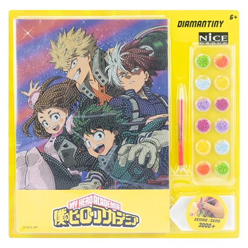 DIAMANTINY - My Hero Academy Season 3 - Kit für Mosaik, Crystal Art, Diamond Painting, 1 Bild A4, Gruppe 3 DIAMANTINY - My Hero Academy Season 3 - Kit für Mosaik, Crystal Art, Diamond Painting, 1 Bild A4, Gruppe 3 von DIAMANTINY