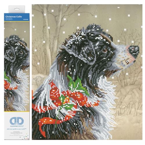 Diamond Dotz DD10-036 Christmas Colli, ca. 50,5 x 40,7 cm groß, Diamond Painting, Malen mit Diamanten, funkelndes Bild zum Selbstgestalten, für Kinder und Erwachsene Diamond Dotz DD10-036 Christmas Colli, ca. 50,5 x 40,7 cm groß, Diamond Painting, Malen mit Diamanten, funkelndes Bild zum Selbstgestalten, für Kinder und Erwachsene von DIAMOND DOTZ