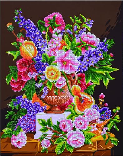 Diamond Dotz DD12-019 Blumenstrauß Ancien, ca. 53 x 67 cm groß, Diamond Painting, Malen mit Diamanten, funkelndes Bild zum Selbstgestalten, für Kinder und Erwachsene Diamond Dotz DD12-019 Blumenstrauß Ancien, ca. 53 x 67 cm groß, Diamond Painting, Malen mit Diamanten, funkelndes Bild zum Selbstgestalten, für Kinder und Erwachsene von DIAMOND DOTZ
