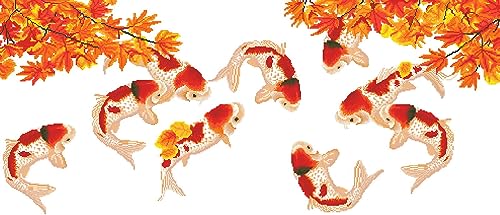 Diamond Dotz DD15-011 Koi Karpfen, ca. 150 x 65 cm, Diamond Painting, Malen mit Diamanten, funkelndes Bild zum Selbstgestalten, für Kinder und Erwachsene Diamond Dotz DD15-011 Koi Karpfen, ca. 150 x 65 cm, Diamond Painting, Malen mit Diamanten, funkelndes Bild zum Selbstgestalten, für Kinder und Erwachsene von DIAMOND DOTZ