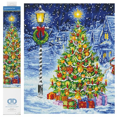 Diamond Dotz DD15-016 Weihnachtsbaum, ca. 67 x 67 cm groß, Diamond Painting, Malen mit Diamanten, funkelndes Bild zum Selbstgestalten, für Kinder und Erwachsene Diamond Dotz DD15-016 Weihnachtsbaum, ca. 67 x 67 cm groß, Diamond Painting, Malen mit Diamanten, funkelndes Bild zum Selbstgestalten, für Kinder und Erwachsene von DIAMOND DOTZ