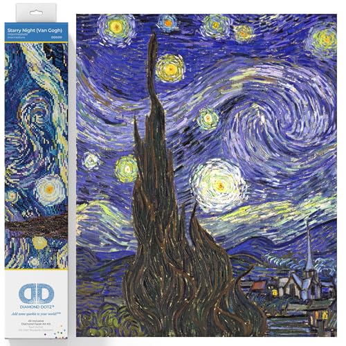 Diamond Dotz DD9-001 Sternenklare Nacht, ca. 50,8 x 40,6 cm groß, Diamond Painting, Malen mit Diamanten, funkelndes Bild zum Selbstgestalten, für Kinder und Erwachsene Diamond Dotz DD9-001 Sternenklare Nacht, ca. 50,8 x 40,6 cm groß, Diamond Painting, Malen mit Diamanten, funkelndes Bild zum Selbstgestalten, für Kinder und Erwachsene von DIAMOND DOTZ