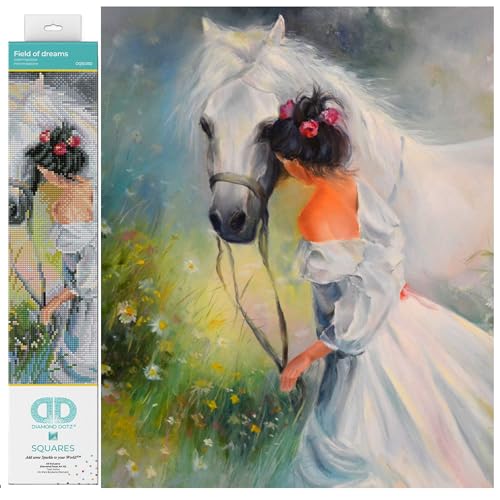 Diamond Dotz DQ10-002 Squares Field of dreams, ca. 41 x 50 cm groß, Diamond Painting, Malen mit Diamanten, funkelndes Bild zum Selbstgestalten, für Kinder und Erwachsene Diamond Dotz DQ10-002 Squares Field of dreams, ca. 41 x 50 cm groß, Diamond Painting, Malen mit Diamanten, funkelndes Bild zum Selbstgestalten, für Kinder und Erwachsene von DIAMOND DOTZ