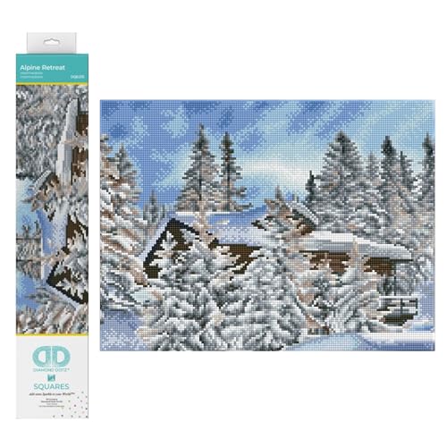 Diamond Dotz DQ8-015 Squares Alpine Retreat, ca. 31 x 41 cm groß, Diamond Painting, Malen mit Diamanten, funkelndes Bild zum Selbstgestalten, für Kinder und Erwachsene Diamond Dotz DQ8-015 Squares Alpine Retreat, ca. 31 x 41 cm groß, Diamond Painting, Malen mit Diamanten, funkelndes Bild zum Selbstgestalten, für Kinder und Erwachsene von DIAMOND DOTZ