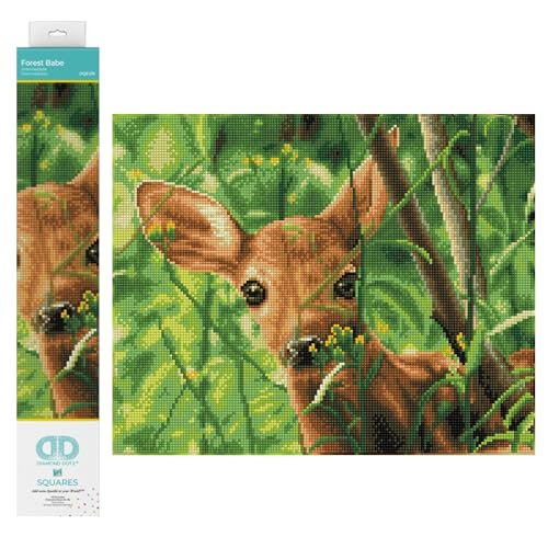 Diamond Dotz DQ9-010 Squares Forest Babe, ca. 33 x 41 cm groß, Diamond Painting, Malen mit Diamanten, funkelndes Bild zum Selbstgestalten, für Kinder und Erwachsene Diamond Dotz DQ9-010 Squares Forest Babe, ca. 33 x 41 cm groß, Diamond Painting, Malen mit Diamanten, funkelndes Bild zum Selbstgestalten, für Kinder und Erwachsene von DIAMOND DOTZ