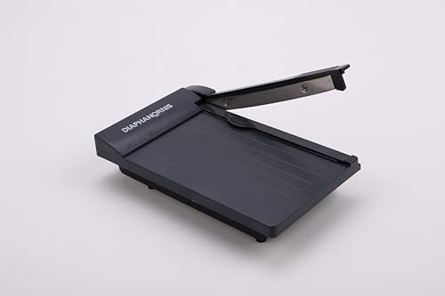 Guillotine Papierschneider, kompakter Mini-Papierschneider, 1/4-Zoll-Raster für präzises Schneiden, gerade Schnitte bis zu 3 Blatt, perfekt für Fotos, Kartenherstellung und kleine Bastelprojekte (Rosa Guillotine Papierschneider, kompakter Mini-Papierschneider, 1/4-Zoll-Raster für präzises Schneiden, gerade Schnitte bis zu 3 Blatt, perfekt für Fotos, Kartenherstellung und kleine Bastelprojekte (Rosa von DIAPHANORNIS