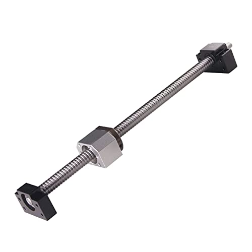 DIBOTISCNC Kugelumlaufspindel SFU1605 450mm Gewindespindel Edelstahl Kugelumlaufspindel mit BK12/BF12 Unterstützung Muttergehäuse und Kupplungssatz für alle Arten von CNC-Maschinen von DIBOTISCNC