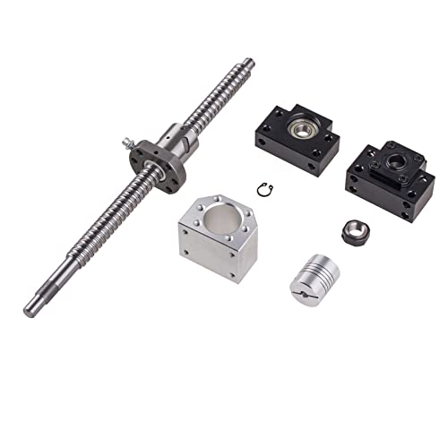 DIBOTISCNC Kugelumlaufspindel SFU1605 900mm Gewindespindel Edelstahl Kugelumlaufspindel mit BK12/BF12 Unterstützung Muttergehäuse und Kupplungssatz für alle Arten von CNC-Maschinen DIBOTISCNC Kugelumlaufspindel SFU1605 900mm Gewindespindel Edelstahl Kugelumlaufspindel mit BK12/BF12 Unterstützung Muttergehäuse und Kupplungssatz für alle Arten von CNC-Maschinen von DIBOTISCNC