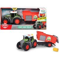 DICKIE Fendt Traktor mit Anhänger 203734001 Spielzeugauto von DICKIE