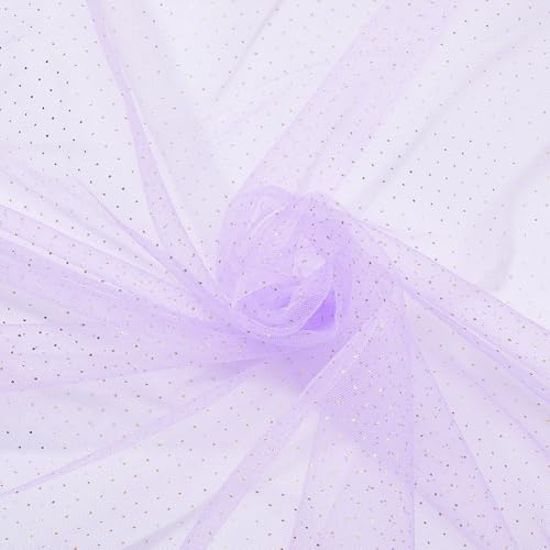 DICOSMETIC 1.6 x 3m Glitzer Tüllstoff Rollen Violett Polyester Tüllbänder Tüll Glitzer Glänzender Stoff Für DIY Tutu Kleid Rock Hochzeitsdekoration Bühnenhintergrund DICOSMETIC 1.6 x 3m Glitzer Tüllstoff Rollen Violett Polyester Tüllbänder Tüll Glitzer Glänzender Stoff Für DIY Tutu Kleid Rock Hochzeitsdekoration Bühnenhintergrund von DICOSMETIC