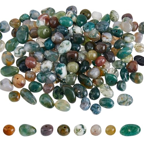 DICOSMETIC 172 Stück Natürliche Indische Achat Perlen Achat Chips Perlen Unregelmäßige Steinperlen Chips Stein Perlen Lose Edelstein Perle Für Armband Halskette Schmuckherstellung Bohrung: 1mm DICOSMETIC 172 Stück Natürliche Indische Achat Perlen Achat Chips Perlen Unregelmäßige Steinperlen Chips Stein Perlen Lose Edelstein Perle Für Armband Halskette Schmuckherstellung Bohrung: 1mm von DICOSMETIC