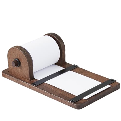 DICOSMETIC 1Pc Notizpapier Spender Holz Papierrollenhalter Kokosbraun Haftnotiz Spender Mit 1 Rollen Für To Do Listen DIY Zeichnen Notizen Kunstwerke Tägliche Spezielle Ideen DICOSMETIC 1Pc Notizpapier Spender Holz Papierrollenhalter Kokosbraun Haftnotiz Spender Mit 1 Rollen Für To Do Listen DIY Zeichnen Notizen Kunstwerke Tägliche Spezielle Ideen von DICOSMETIC