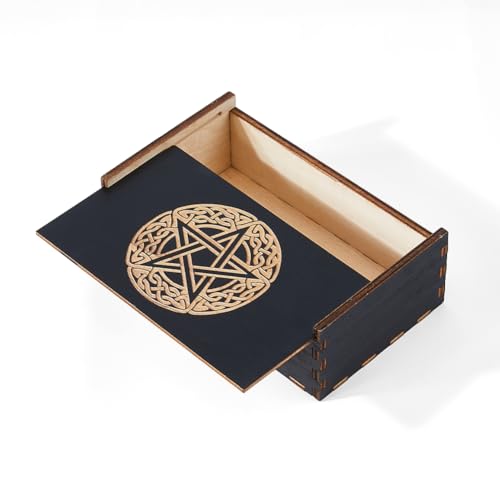 DICOSMETIC 1Pc Wood Tarot Karten Box Kleine Tarot Aufbewahrungsboxen Stern Karten Etui Wahrsagen Schmuckschatulle Rechteckiger Magie Kartenhalter Für Hexerei Wohnkultur DICOSMETIC 1Pc Wood Tarot Karten Box Kleine Tarot Aufbewahrungsboxen Stern Karten Etui Wahrsagen Schmuckschatulle Rechteckiger Magie Kartenhalter Für Hexerei Wohnkultur von DICOSMETIC