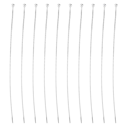DICOSMETIC 200 Stück Gefüllte Kugelnadeln Mit Goldenem Messingende Schmucknadeln 22 Gauge Gerader Langer Kopf Edelstahlfarbe Perlen Kopfnadel Für DIY Schmuckherstellung DICOSMETIC 200 Stück Gefüllte Kugelnadeln Mit Goldenem Messingende Schmucknadeln 22 Gauge Gerader Langer Kopf Edelstahlfarbe Perlen Kopfnadel Für DIY Schmuckherstellung von DICOSMETIC