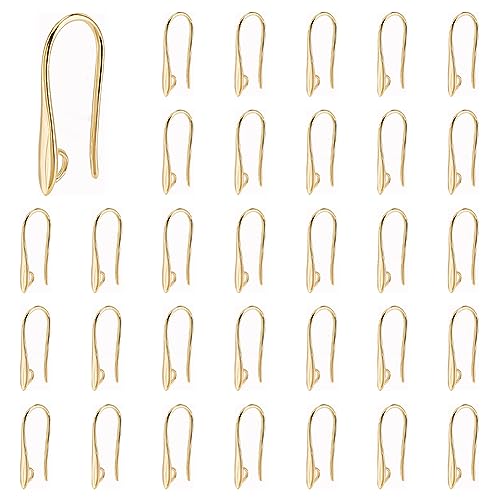 DICOSMETIC 30 Stück 24K Vergoldeter Ohrring Haken Set Messing Ohrhaken Ohrringe Selber Machen Set Baumelnde Haken Ohrringe Lange Französische Ohrhaken Für Die DIY Ohrringherstellung, Länge: 2cm DICOSMETIC 30 Stück 24K Vergoldeter Ohrring Haken Set Messing Ohrhaken Ohrringe Selber Machen Set Baumelnde Haken Ohrringe Lange Französische Ohrhaken Für Die DIY Ohrringherstellung, Länge: 2cm von DICOSMETIC