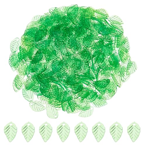DICOSMETIC 300 Stück Acryl Blattanhänger Limettengrüne Blatt Ohrring Anhänger Transparente Kleine Baumblätter Anhänger Frühlingsanhänger Für Schmuckherstellung Bohrung: 1.6mm DICOSMETIC 300 Stück Acryl Blattanhänger Limettengrüne Blatt Ohrring Anhänger Transparente Kleine Baumblätter Anhänger Frühlingsanhänger Für Schmuckherstellung Bohrung: 1.6mm von DICOSMETIC