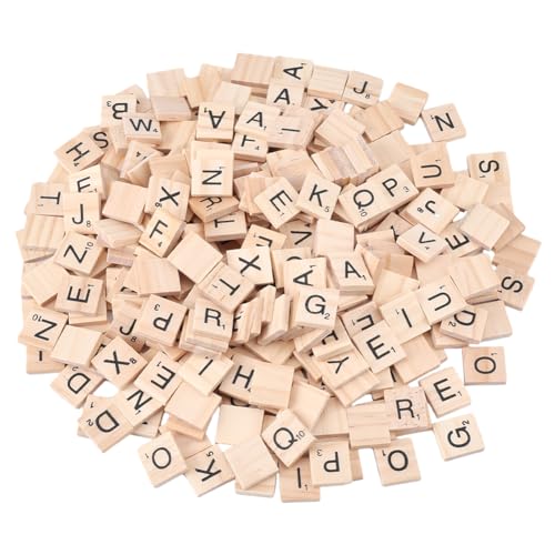 DICOSMETIC 300 Stück Buchstabenkacheln Scrabble Buchstaben 18x19mm Holzbuchstabe A-Z Buchstaben Kachel Scrabble Kreuzworträtsel Spiel Alphabet Lernwerkzeuge Rechtschreibung Scrabble DICOSMETIC 300 Stück Buchstabenkacheln Scrabble Buchstaben 18x19mm Holzbuchstabe A-Z Buchstaben Kachel Scrabble Kreuzworträtsel Spiel Alphabet Lernwerkzeuge Rechtschreibung Scrabble von DICOSMETIC