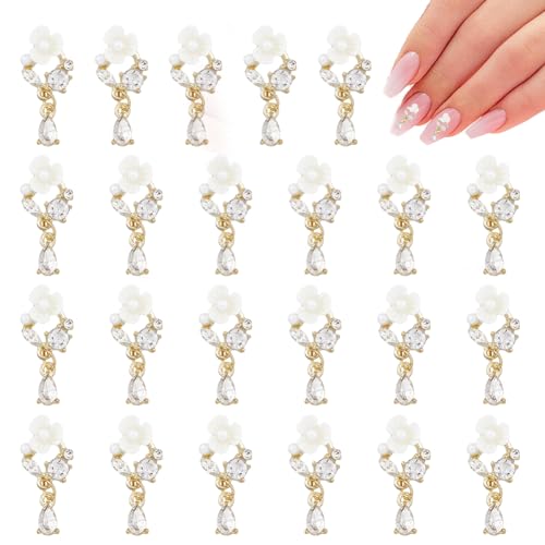 DICOSMETIC 40 Stück Strasssteine Nagel Anhänger Nagel Charms Legierung Nagel Schmuck Blumen Nagelanhänger Blumen Nagelkunst Dekoration Für Frauen DIY Nagelde korations Scrapbooking DICOSMETIC 40 Stück Strasssteine Nagel Anhänger Nagel Charms Legierung Nagel Schmuck Blumen Nagelanhänger Blumen Nagelkunst Dekoration Für Frauen DIY Nagelde korations Scrapbooking von DICOSMETIC