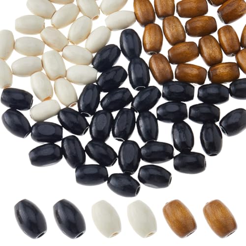 DICOSMETIC 600 Stück 3 Farben Große Ovale Holzperlen Natürliche Holzperlen 12x8mm Makramee Perlen Großlochperlen Handgefertigte Bastelperlen Für Schmuckherstellung Partydekorationen DICOSMETIC 600 Stück 3 Farben Große Ovale Holzperlen Natürliche Holzperlen 12x8mm Makramee Perlen Großlochperlen Handgefertigte Bastelperlen Für Schmuckherstellung Partydekorationen von DICOSMETIC