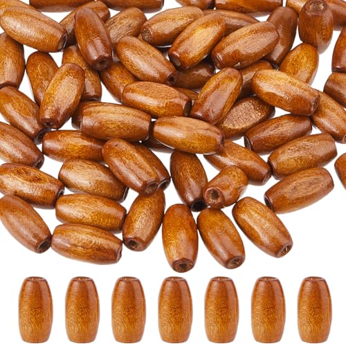 DICOSMETIC 600 Stück Große Ovale Holzperlen Natürliche Holzperlen 15x7mm Holz Perlen zum Basteln Braune Holz Zwischenperlen Für Die Schmuckherstellung DICOSMETIC 600 Stück Große Ovale Holzperlen Natürliche Holzperlen 15x7mm Holz Perlen zum Basteln Braune Holz Zwischenperlen Für Die Schmuckherstellung von DICOSMETIC