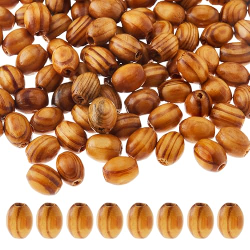 DICOSMETIC 600 Stück Große Ovale Holzperlen Naturholzperlen 10x8mm Makramee Perlen Großlochperlen Handgefertigte Bastelperlen Kiefernholzperlen Für Schmuckherstellung Partydekoration DICOSMETIC 600 Stück Große Ovale Holzperlen Naturholzperlen 10x8mm Makramee Perlen Großlochperlen Handgefertigte Bastelperlen Kiefernholzperlen Für Schmuckherstellung Partydekoration von DICOSMETIC