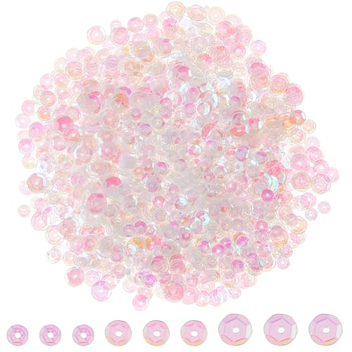 DICOSMETIC 7000 Stück 3 Stile Lose Pailletten Runde Paillettenbecher PVC Pailletten 29mm Stickerei Bastel Pailletten Transparent ab Glitzer Für Kleidung Schuhe Kleid DIY Nähen Accessoires DICOSMETIC 7000 Stück 3 Stile Lose Pailletten Runde Paillettenbecher PVC Pailletten 29mm Stickerei Bastel Pailletten Transparent ab Glitzer Für Kleidung Schuhe Kleid DIY Nähen Accessoires von DICOSMETIC