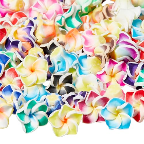 DICOSMETIC 80 Stück Polymer Clay Blumenperlen Blumenperlen Plumeria Blumenperlen Hawaiische Blumenperlen 12x8mm Frangipani Blumenperlen Für Die Schmuckherstellung DICOSMETIC 80 Stück Polymer Clay Blumenperlen Blumenperlen Plumeria Blumenperlen Hawaiische Blumenperlen 12x8mm Frangipani Blumenperlen Für Die Schmuckherstellung von DICOSMETIC
