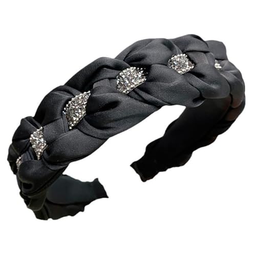 DIDILLX Glitzerndes Haarband mit Schmucksteinen, dunkle Kopfbedeckung, Weihnachtsfeier, Foto-Requisiten, Frauen-Kopfbedeckung, Cosplay-Zubehör DIDILLX Glitzerndes Haarband mit Schmucksteinen, dunkle Kopfbedeckung, Weihnachtsfeier, Foto-Requisiten, Frauen-Kopfbedeckung, Cosplay-Zubehör von DIDILLX