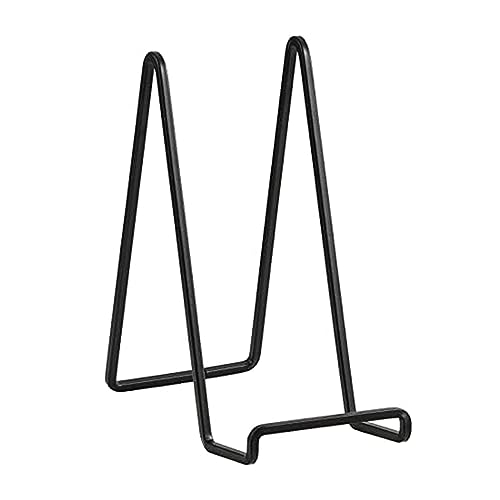 Staffelei Aufsteller Teller Ständer Metall - 2 Stück Tellerständer - Deko Tellerhalter - Dekoteller Halterung - Eisen Staffelei fuer Teller | Foto | Bücher | Bild | Bilderrahmen - Schwarz - 20,5 cm Staffelei Aufsteller Teller Ständer Metall - 2 Stück Tellerständer - Deko Tellerhalter - Dekoteller Halterung - Eisen Staffelei fuer Teller | Foto | Bücher | Bild | Bilderrahmen - Schwarz - 20,5 cm von DIDUDIDU