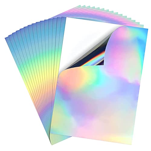 20 bedruckbare Aufkleber, Regenbogen-Papier-Drucker-Etiketten, trocknet schnell 20 bedruckbare Aufkleber, Regenbogen-Papier-Drucker-Etiketten, trocknet schnell von DIEKE