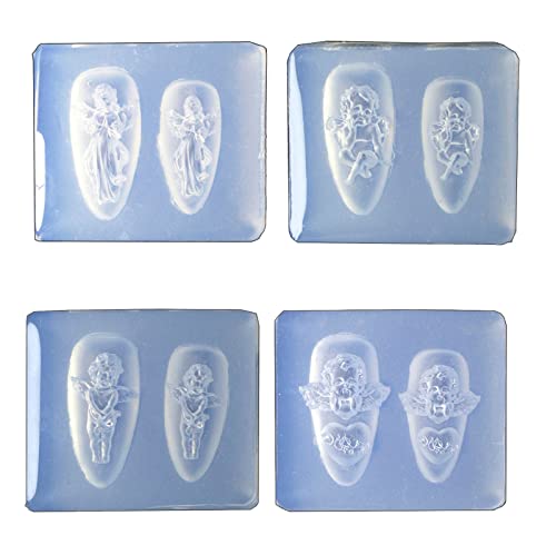 4 x Epoxidharz-Formen aus Kunstharz, Dekoration aus Silikon 4 x Epoxidharz-Formen aus Kunstharz, Dekoration aus Silikon von DIEKE