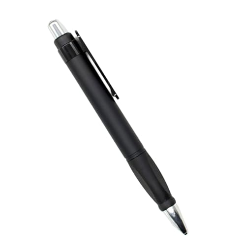 DIEKE Druckkugelschreiber, 1,0 mm, großer dicker Kugelschreiber, schwarze Tinte, Druckstift für Schüler und Lehrer DIEKE Druckkugelschreiber, 1,0 mm, großer dicker Kugelschreiber, schwarze Tinte, Druckstift für Schüler und Lehrer von DIEKE