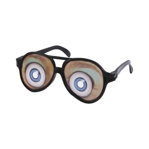 DIEKE Lustige Scherzbrille Streich Verkleidungen Brille Lustige Halloween Brille Foto Requisiten Festival Narren Tag Trick Spielzeug DIEKE Lustige Scherzbrille Streich Verkleidungen Brille Lustige Halloween Brille Foto Requisiten Festival Narren Tag Trick Spielzeug von DIEKE