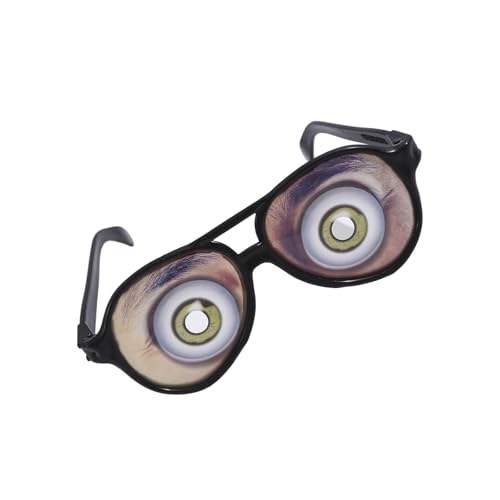DIEKE Lustige Scherzbrille Streich Verkleidungen Brille Lustige Halloween Brille Foto Requisiten Festival Narren Tag Trick Spielzeug DIEKE Lustige Scherzbrille Streich Verkleidungen Brille Lustige Halloween Brille Foto Requisiten Festival Narren Tag Trick Spielzeug von DIEKE