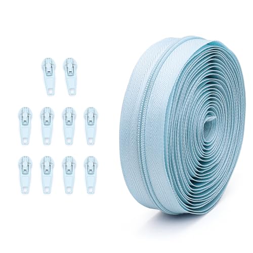 DIEKE Nylon-Spiralreißverschlüsse #3, Reparatur-Kits, Reißverschlüsse, Schieber, Näh-Reißverschlüsse, Zubehör zum Nähen und Basteln DIEKE Nylon-Spiralreißverschlüsse #3, Reparatur-Kits, Reißverschlüsse, Schieber, Näh-Reißverschlüsse, Zubehör zum Nähen und Basteln von DIEKE