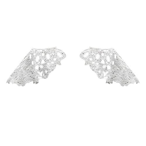 Einzigartige Spitzenblumen-Stickerei, Schulter-Ornament, Polyester-Seide, Schulterapplikationen für Kleider und Kleider, Blumen-Corsage von DIEKE