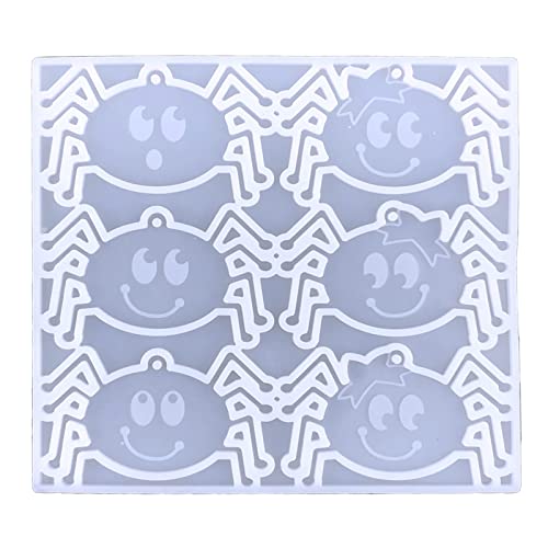 Glänzende Spinnen-Silikonformen, Wandbehang, Ornament, Schlüsselanhänger, Anhänger, Schmuck, Epoxidharz, Bastelformen von DIEKE