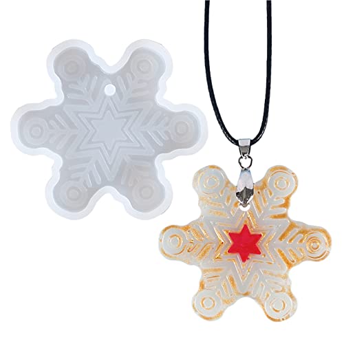 Glänzende Weihnachts-Serie, Ornamente, Silikon, Epoxidharz, Schlüsselanhänger, Anhänger, Schmuck zum Basteln von DIEKE