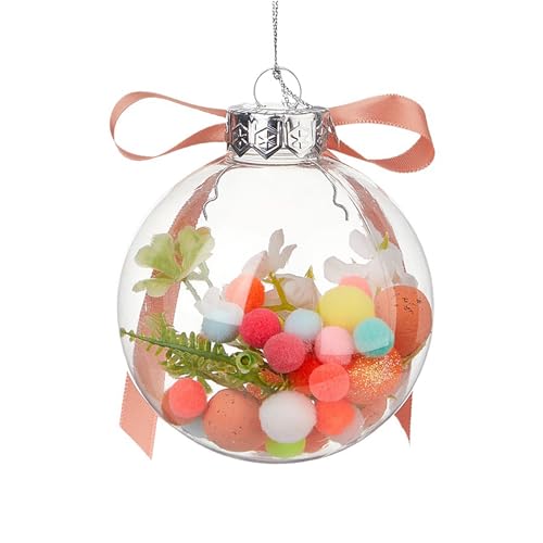 Hängedekoration mit Weihnachtsmotiven, klares Muster mit farbigen Eiern, geeignet für Schulen und Geschäfte, Feiertags-Hängedekoration von DIEKE